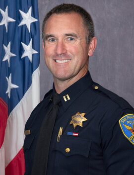 Image of Police Captain, Christopher Wilhelm.